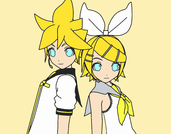 Len y Rin Kagamine Vocaloid