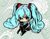 Miku Chibi vocaloid