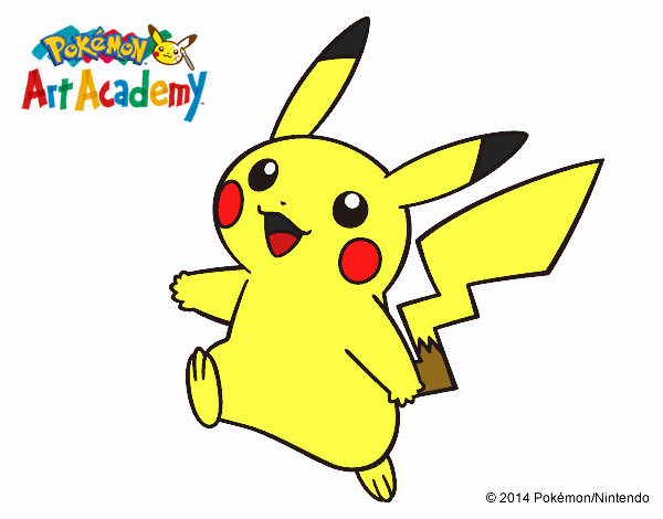 Pikachu en Pokémon Art Academy