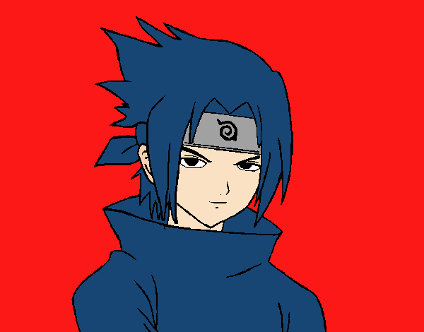 Sasuke enfadado