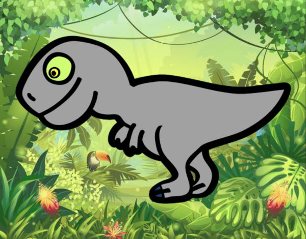 Tiranosaurio rex joven