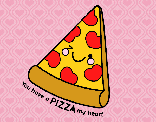 pizza kawaii