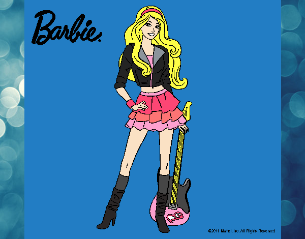 barbie la mas cool rockera