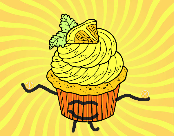 Cupcake de limón