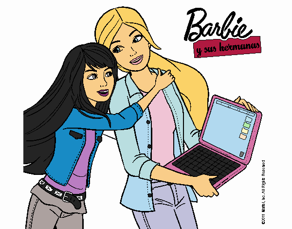 El nuevo portátil de Barbie