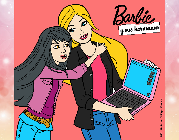 El nuevo portátil de Barbie