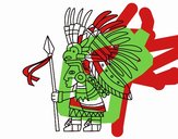 Guerrero azteca