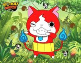 Jibanyan guiñando el ojo