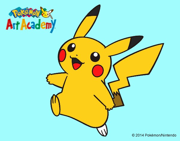 Pikachu en Pokémon Art Academy