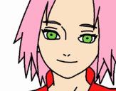 Sakura Haruno red