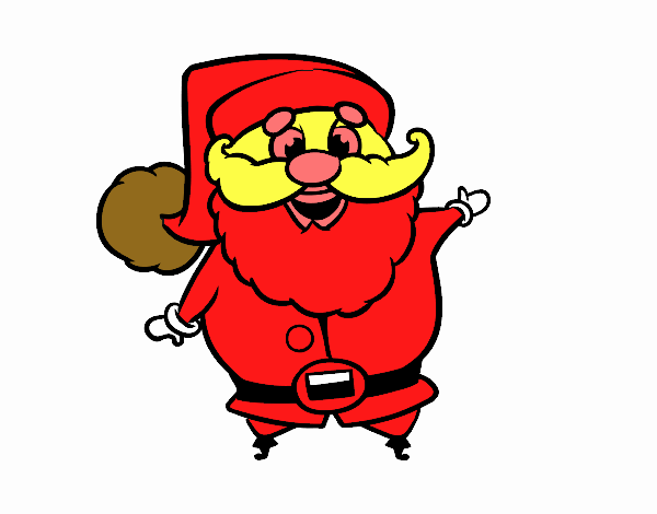 Santa claus gracioso