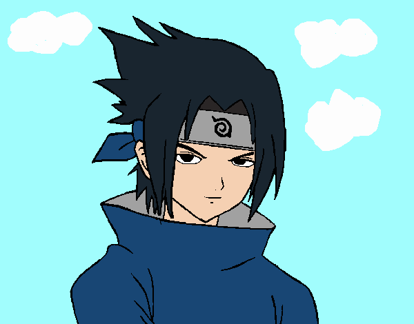 Sasuke enfadado