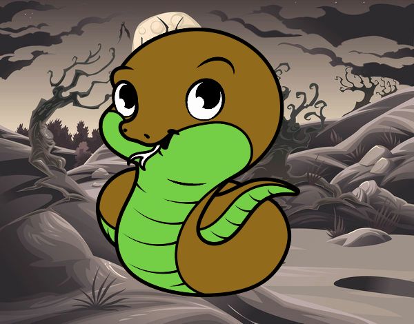 Serpiente bebé