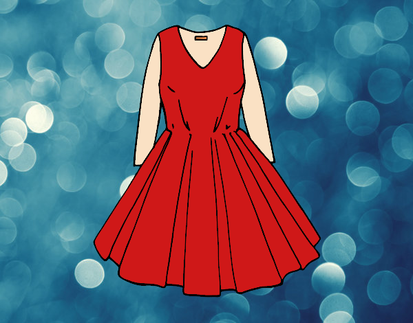 el vestido rojo