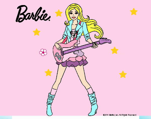 Barbie guitarrista