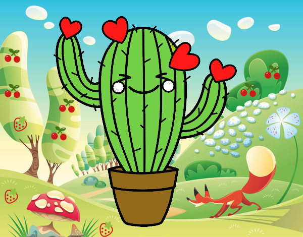 Cactus corazón