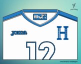 Camiseta del mundial de fútbol 2014 de Honduras