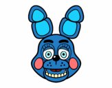 Cara de Toy Bonnie de Five Nights at Freddy's