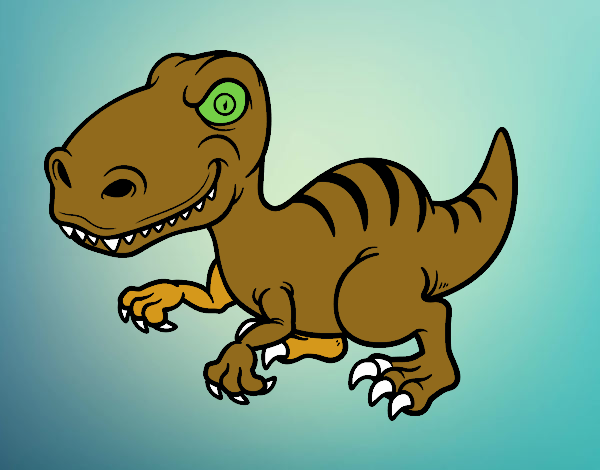Dinosaurio velociraptor