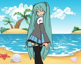 Hatsune Miku vocaloid