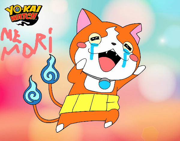 Jibanyan recien muerto