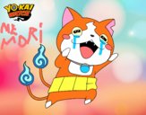 Jibanyan super feliz