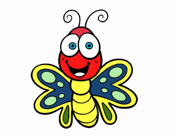 Mariposa sonriente