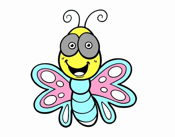 Mariposa sonriente