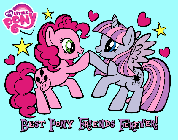 Mejores Pony Amigas para siempre