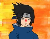 Sasuke enfadado