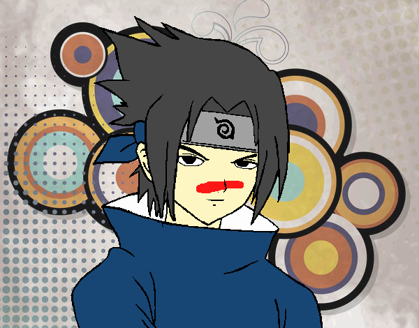 Sasuke enfadado