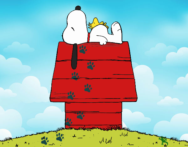 Snoopy durmiendo