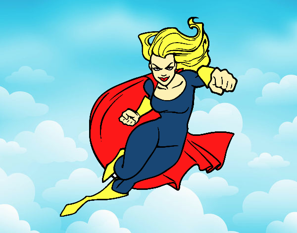 Super girl al ataque