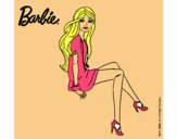 Barbie sentada