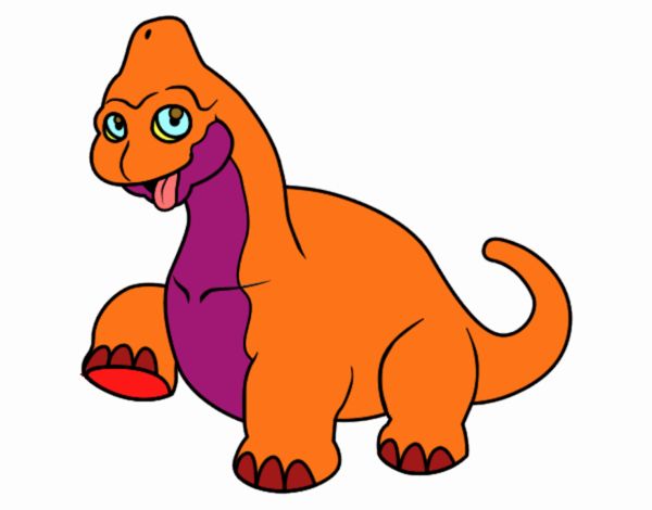 Braquiosaurio bebé