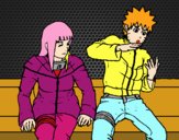 Hinata y Naruto