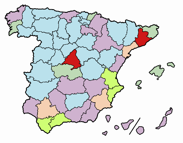 Las provincias de España