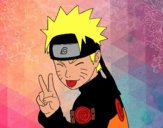 Naruto sacando lengua