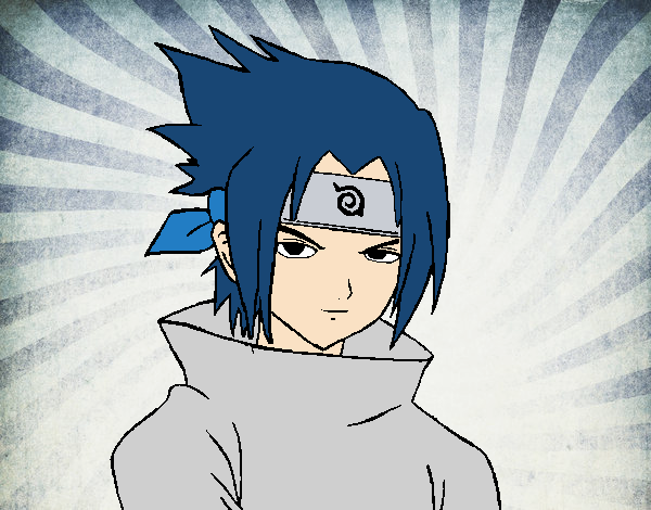 Sasuke enfadado