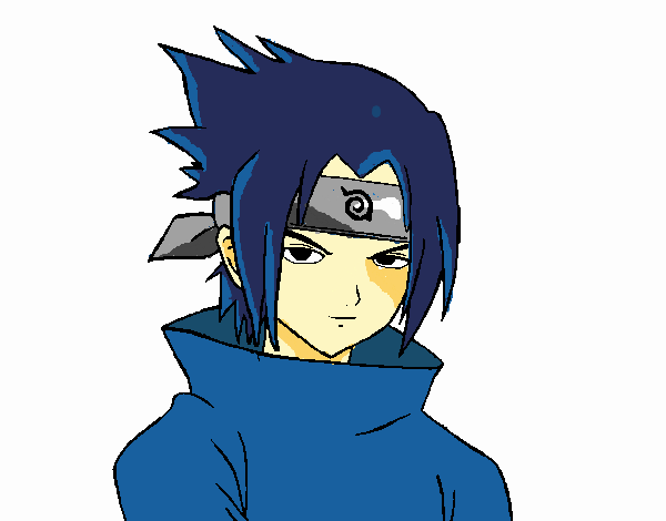 Sasuke enfadado