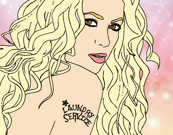 Shakira- Dibujo hecho por mí