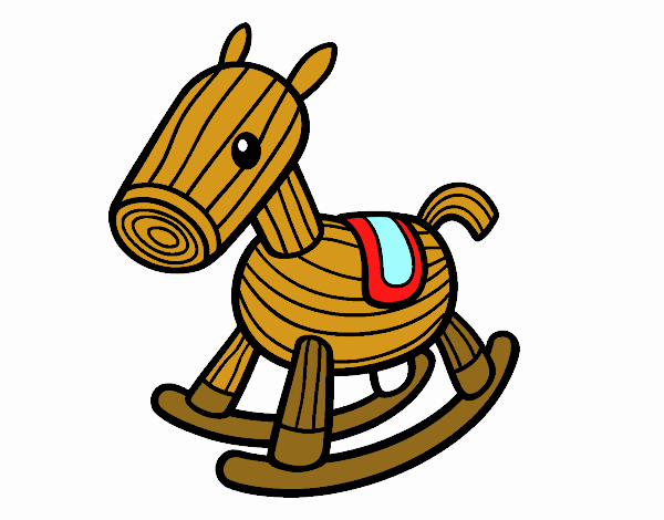 Caballito de madera