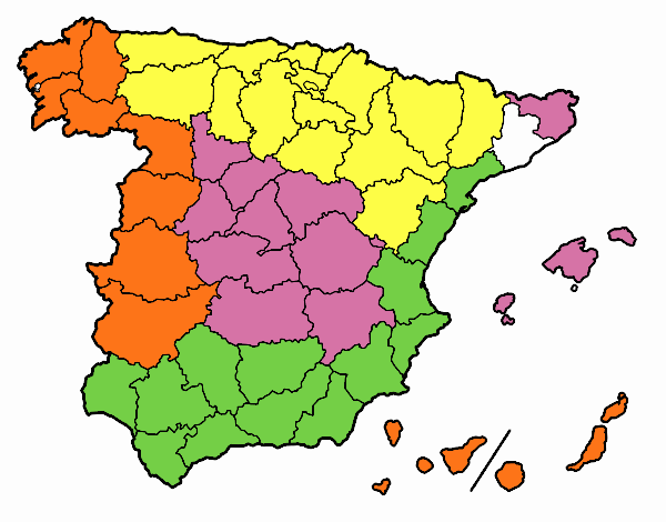 Las provincias de España