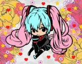 Miku Chibi vocaloid