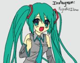 Miku Hatsune vocaloid