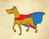 Perro superhéroe