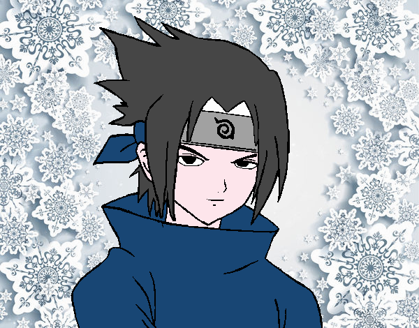 sasuke en la nieve 