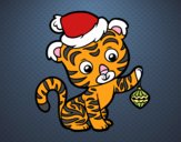 Tigre navideño