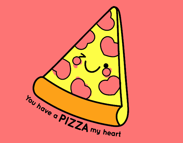 amo la pizza 