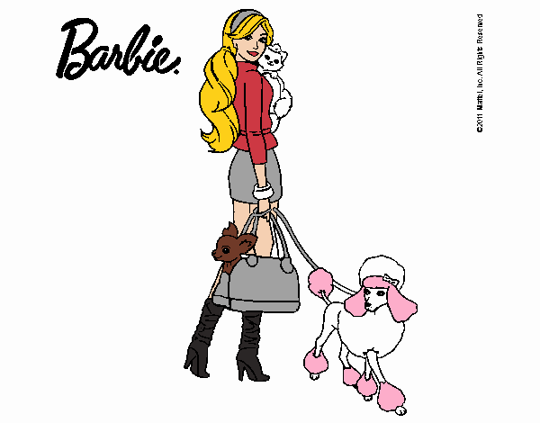 Barbie elegante